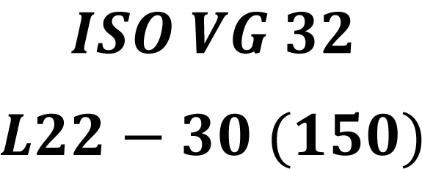 Figure 4: An example of the viscosity grade of  hydraulic oil in the ASTM system [2]